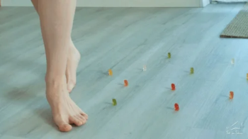 THE POWERFUL BABE DESTROYING THE ORDINARY FABI WITH HER DANGEROUS FEET ON HER THROAT - CLIP 1.webp