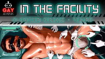 Gay AI Kink Presents- In The Facility (Tickling + Bondage Cartoon Mini Clip).webp