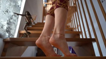 Jinx Wants You To Worship Her Feet After Foot Gymnastics On The Stairs - Full.webp