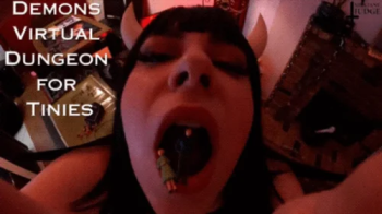 Demon's Virtual Dungeon for Tinies - WMV - with Jane Judge as Cahrnilla, with Shrinking, Vore, Magic Control, JOI, Femdo.webp
