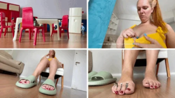 Smelling between Amazon Veronica's toes.webp