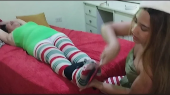 Elf Emily licks and tickles Neida's soless.webp