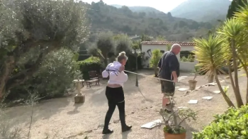 Cruel Tit Bondage Walk Training in a public Park for Bettine - Part 1 mp4 HD.webp