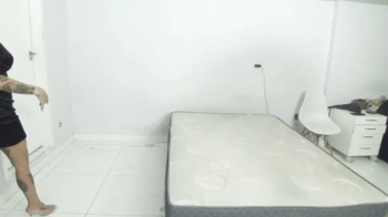 TWO FRIENDS FARTING DESPERATELY WANTING TO USE THE TOILET WHILE THE BATHROOM IS LOCKED BY ANITA PERVESE AND IVY BOARQUE.webp
