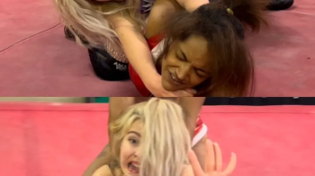 Submission girls, camel clutches and figure four leg lock.webp