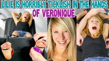 LILIE IS HORRIBLY TICKLISH IN THE HANDS OF VERONIQUE - FULL HD MP4.webp