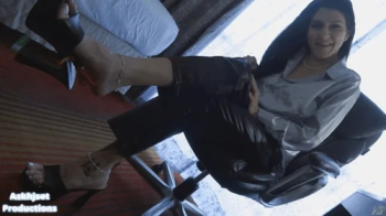Giantess Morgana Soles Owns A Lil Toy Soldier With Her Feet.webp