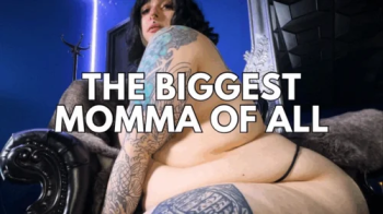 The Biggest Momma of All Goddess Alara Glutton Giantess Taboo Feedism Size Comparison POV RolePlay.webp