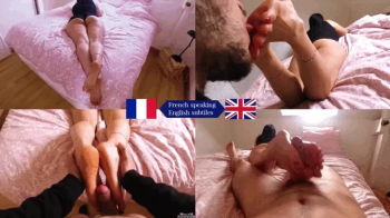 AMATEUR FOOTJOB Taboo- I refuse to watch him kiss my feet - FOOT WORSHIP - FOOTJOBS - FOOT FETISH - TABOO - SOLE FUCKING.webp