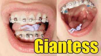 Giantess with Braces and very little you (4K).webp