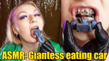 ASMR- mukbang fetish, Giantess eating car (4K).webp