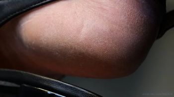 Foot fetish admiration, feet heels close-up, flat sandals. Feet skin particular fetish.webp