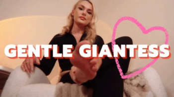 The Gentle Giantess Shrinks You - Tiny Man POV.webp
