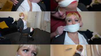 Busty blonde milf victoria in classic chair tie and handkerchief gag (mp4).webp