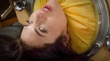 At the Top of Her Lungs - Reese the Ram and Elise Graves - Gorgeous Girl takes an exhilarating ride in an Iron Lung and.webp
