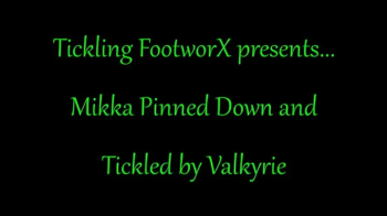 Mikka Pinned Down and Tickled by Valkyrie.webp