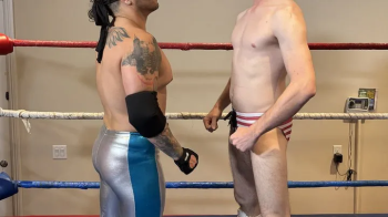 AEW Style Men's Wrestling Match - Charlie v Vinnie.webp