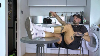 Barefoot hot guy Martex PART 1 hot Converse sneakers.webp