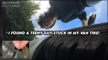 I Found a Teeny Guy Stuck in My Van Tire.webp