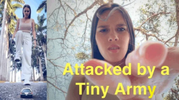 Attacked by a Tiny Army (Latina Giantess Andrea) 4k.webp