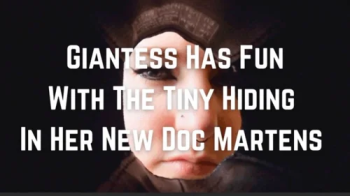 Giantess Finds A Tiny In Her Shoes And Punishes Him- 1080p.webp