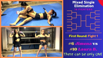 Fight 1 - 16 Person Elimination Tournament - Jimena vs Laura B.webp