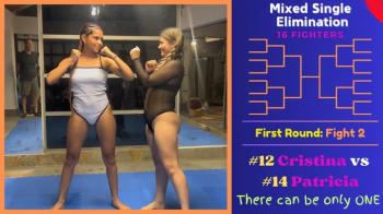 Fight 2 - 16 Person Elimination Tournament - Cristina vs Patricia.webp