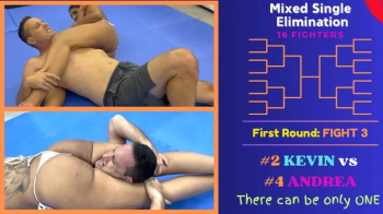 Fight 3 - 16 Person Elimination Tournament - Kevin vs Andrea.webp