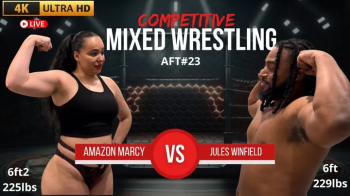 Competitive Mixed Wrestling - Amazon Marcy VS Jules Winfield - 4K Ultra HD - Dolby Vision.webp