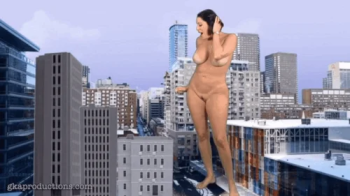Nude Giantess Nikki Brooks Destroys City (HD 1080p MP4).webp