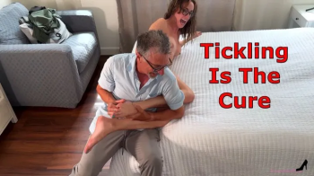 Tickling is the Cure - Sexy Ama Rio Gets Sensual Tickle Massage With Foot Tickling on Oiled Soles MOBILE.webp