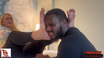 Caught Smelling My Neighbors Size 18 Socks - Foot Domination - SeeChelleSize18.webp