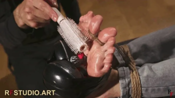 Bramble - Foot Tickling in Tight Bondage with a Total Mouth Gag (UHD 4K MP4).webp