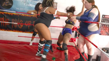 Tag Team- Eva, Autumn Rose & Luna v Gabriella, Supernova & Dominita.webp