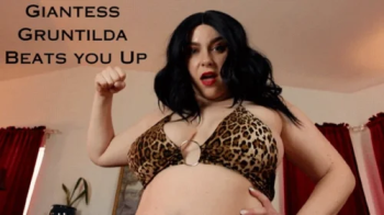 Giantess Gruntilda Beats you Up - featuring Jane Judge as Frost Giant Gruntilda, a POV mean giantess beatdown from BBW F.webp