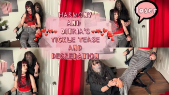 Harmony and Ditria's Tickle Tease and Degradation 4k - When Harmony and Ditria see that you've been watching them, they.webp