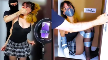 Influencer CAPTURED Mid-Dance! Nani Goes VIRAL While TAPE-GAGGED!.webp