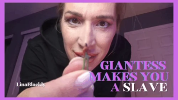 Giantess Lina Steals You for a Ransom and Sex Slave.webp