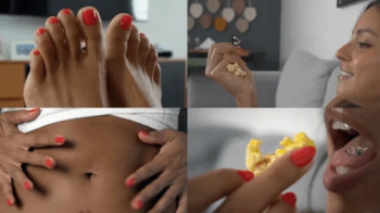 Eating Tiny People just like Popcorn - Giantess Enola 720.webp