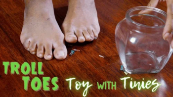 Troll Toes Toy With Tinies.webp