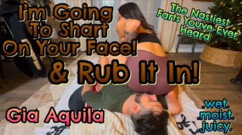 Gia's First Attempt At Ruining her Pants on Slaves Face! - Classic - Gia Aquila.webp