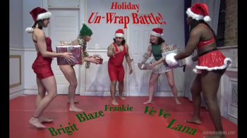 Holiday Un-wrap Battle and Punishment Round- VeVe, Lana Luxor, Big Boss Blaze, Brigit Heart (Dec 2024).webp