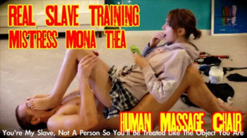Real Slave Training- Mistress Mona Thea - Be My Massage Chair (HD 4K MP4).webp