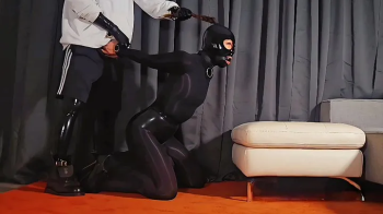 GAGGED AND BOUND LATEXGIRL IN NYLON DOMINATED.webp
