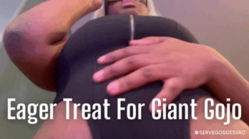Eager Treat For Giant Gojo - Royal Ro cosplay giantess vore pov hd mp4 1080p.webp