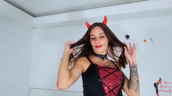 Foot gagging hangover halloween, part 1, by Jeniffer Carter and Slave, FULL HD.webp