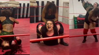 Hard hitting, competitive women wrestling.webp