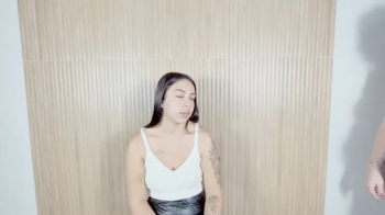 FARTING ON THE IDIOT SLAVE AFTER WORKING OUT AT THE GYM - BY BABE AND ISABELITA - CLIP 1.webp
