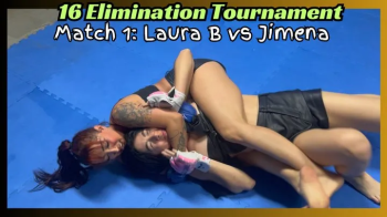 Match 1- Jimena vs Laura B - 16 Person Elimination Tournament.webp