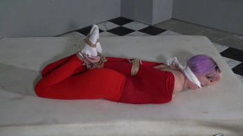 4307 Amber in Red Leggings Hogtie.webp